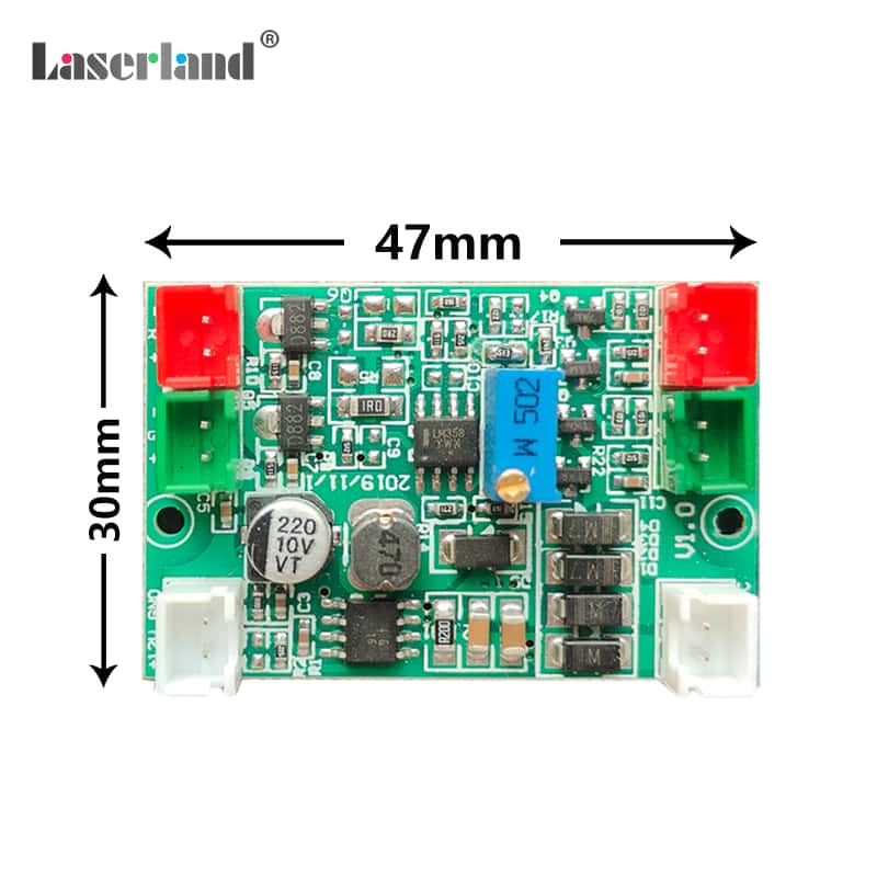 Constant Current Laser Red Green Blue Violent Laser Driver Board with TTL with Fan - Image 3