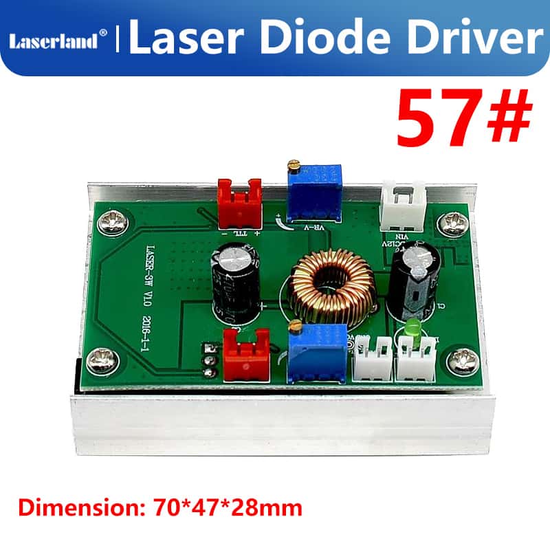 ACC High-power Stage Lighting Engraving Machine Laser Driver Circuit Board RGB1W-5W with TTL