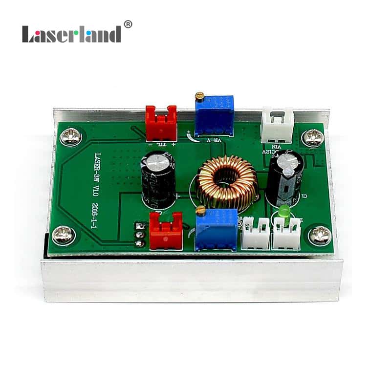 ACC High-power Stage Lighting Engraving Machine Laser Driver Circuit Board RGB1W-5W with TTL - Image 2