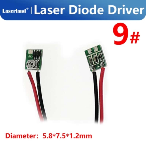 650nm 635nm 780nm 5V 1-20mW Red IR Infrared Constant Power Laser Diode Driver Board N Type Pin APC Patch Type