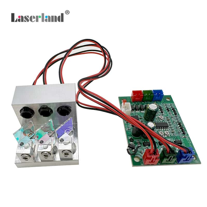 300mW RGB Red Green Blue Combined Mixed White Laser Module Mini Stage Lighting - Image 2