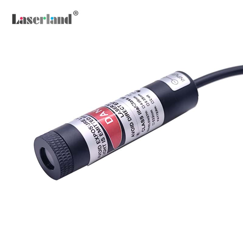 1450 515nm 80mW 5V 50*50 Green Light Source DOE Grid Matrix Grating Laser Module - Image 2