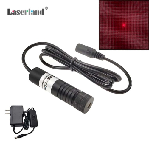 16 650nm 5mW 5V 50*50 Grid Matrix 3D Structural Light Source Scanner Scanning Grating Laser Module
