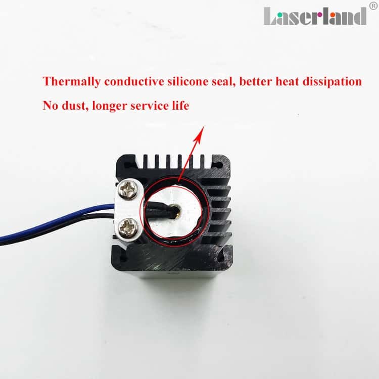 650nm Laser Module 100mW Laser Head Fat Beam Red Laser - Image 4