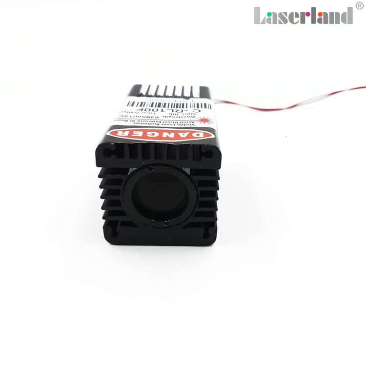 650nm Laser Module 100mW Laser Head Fat Beam Red Laser - Image 2