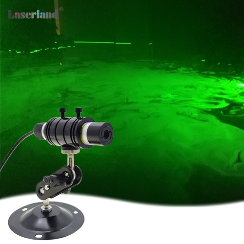 532nm Non Adjustable Focus Green Generator Line Module for Halloween Scary House Laser Swamp Laser Pond Haunted House Garden Yard Decoration